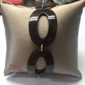 Tortoise Shell and Gold Filled Bracelet